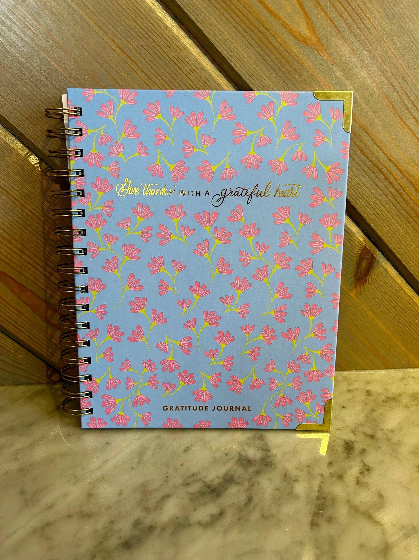Gratitude Journal- Give Thanks With A Grateful Heart