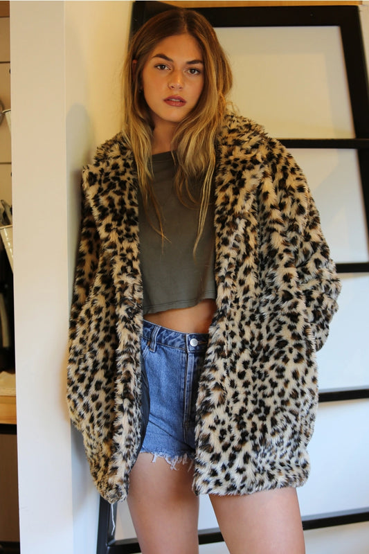 Cold Days Ahead Faux Fur Jacket