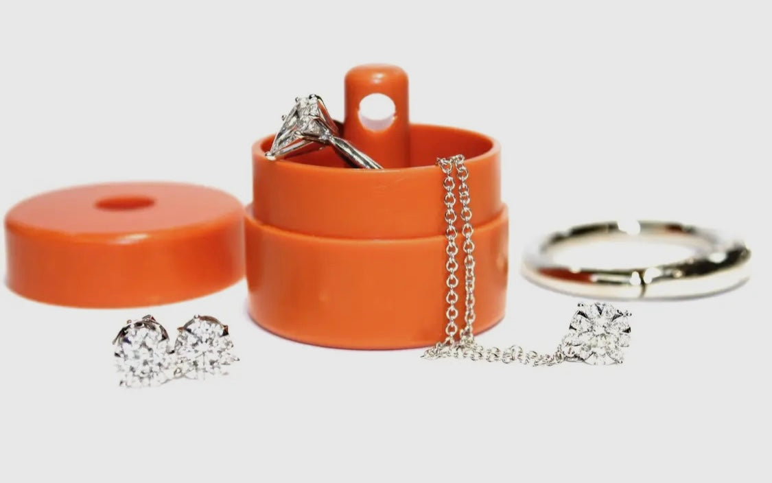 Lion Latch Jewelry /Pill Tote