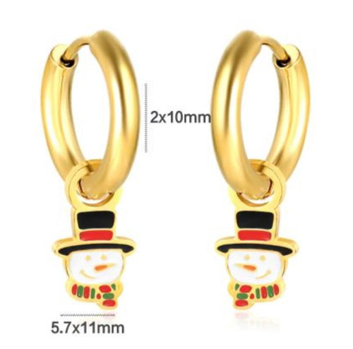 Snowman Hoops