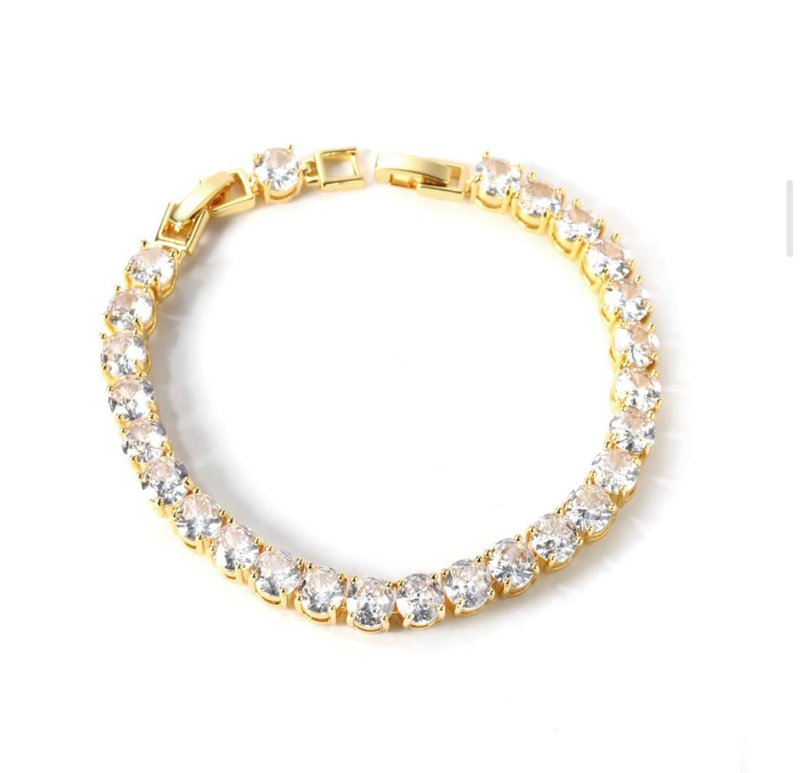 Diamond Chain Bracelet