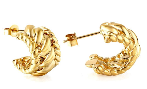 Elegant Gold Earrings