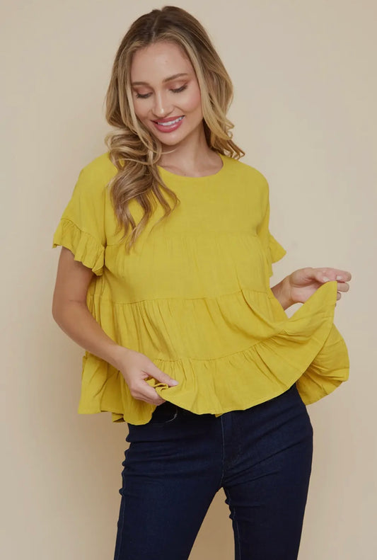 The Adeline Flowy Top