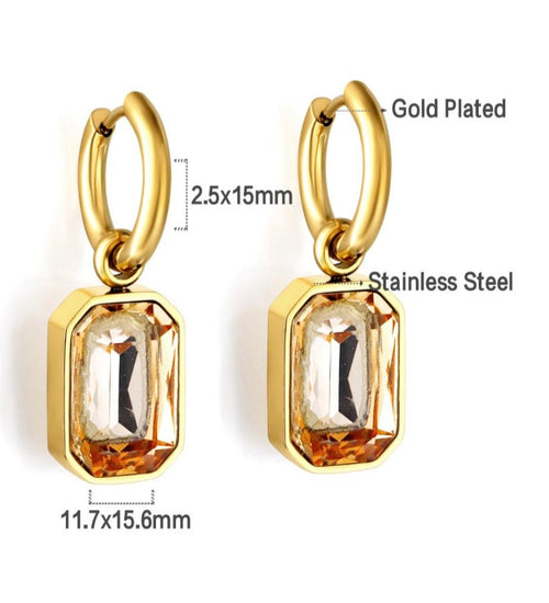 Dangle Earrings- Gold