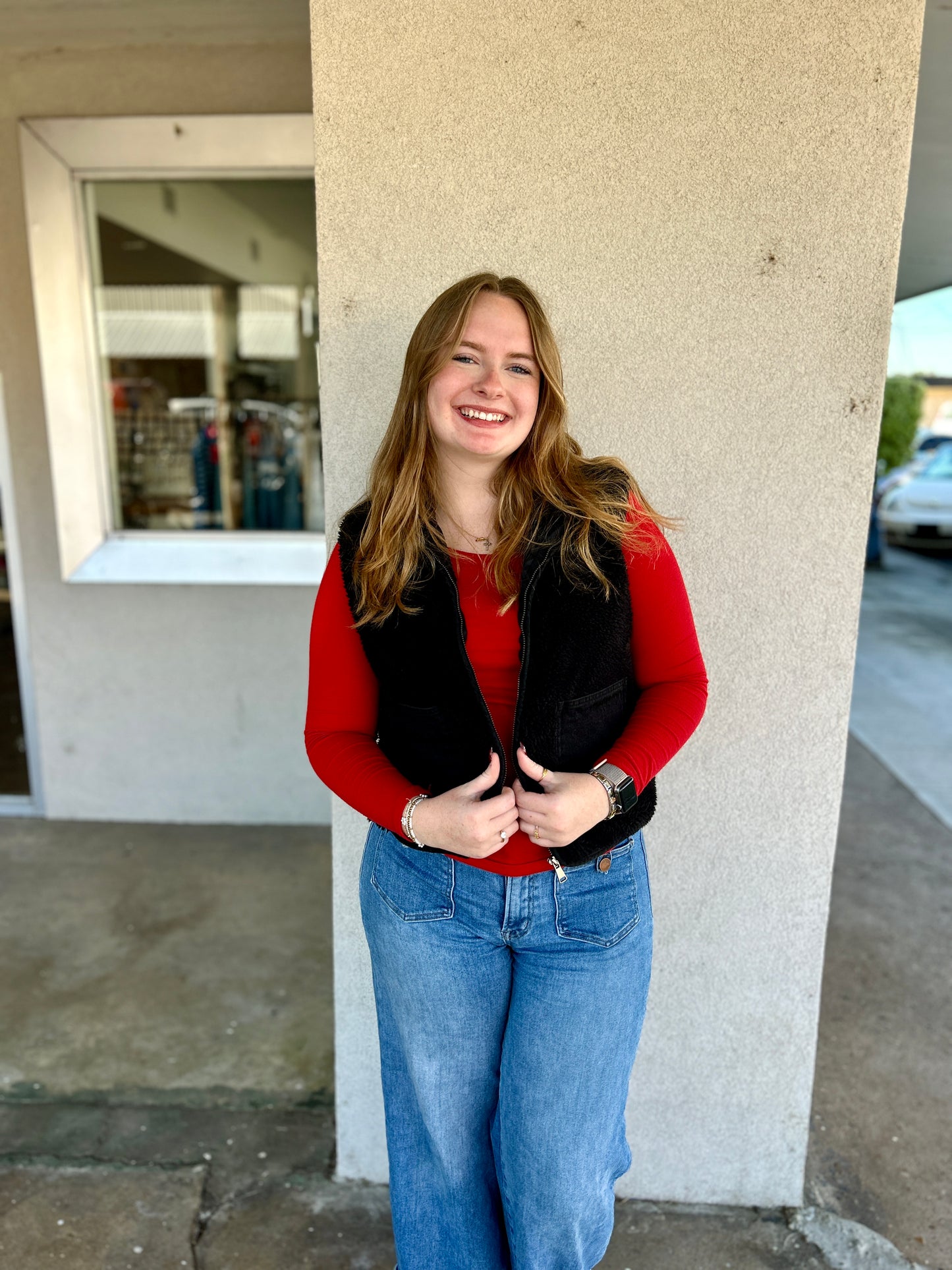 Warm Wishes Fleece Vest