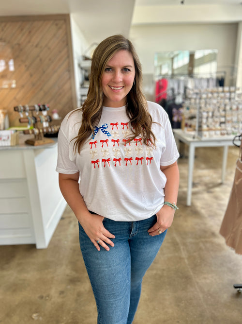Freedom Bow Tee