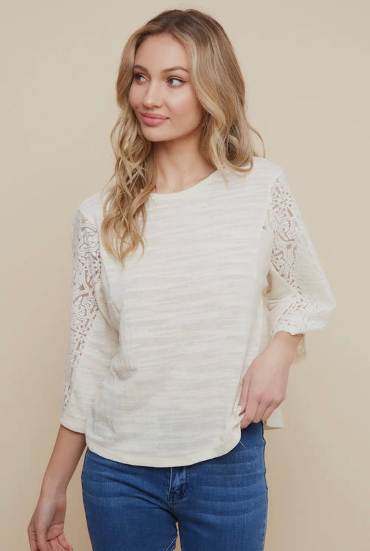 The Presley Lace Top