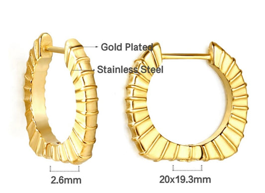 Vintage Hoop Earrings