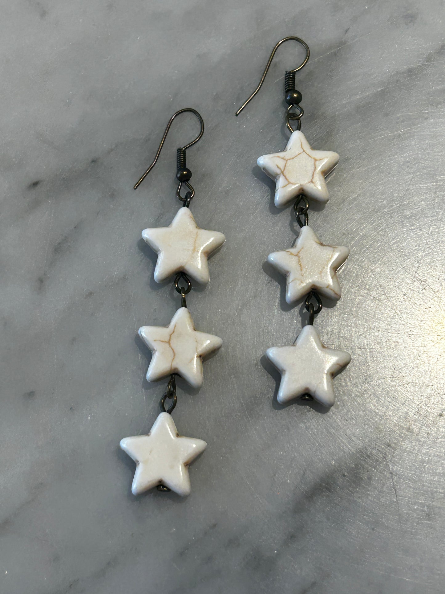 Triple Star Earrings