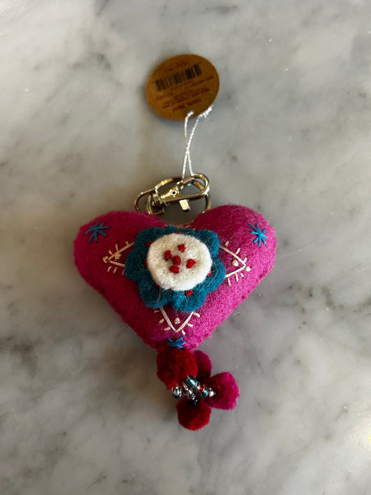 Heart Key Chain