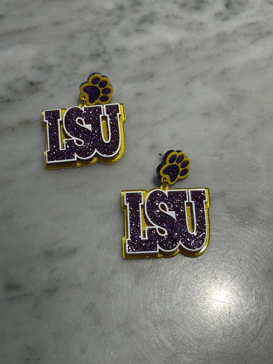 LSU Earrings