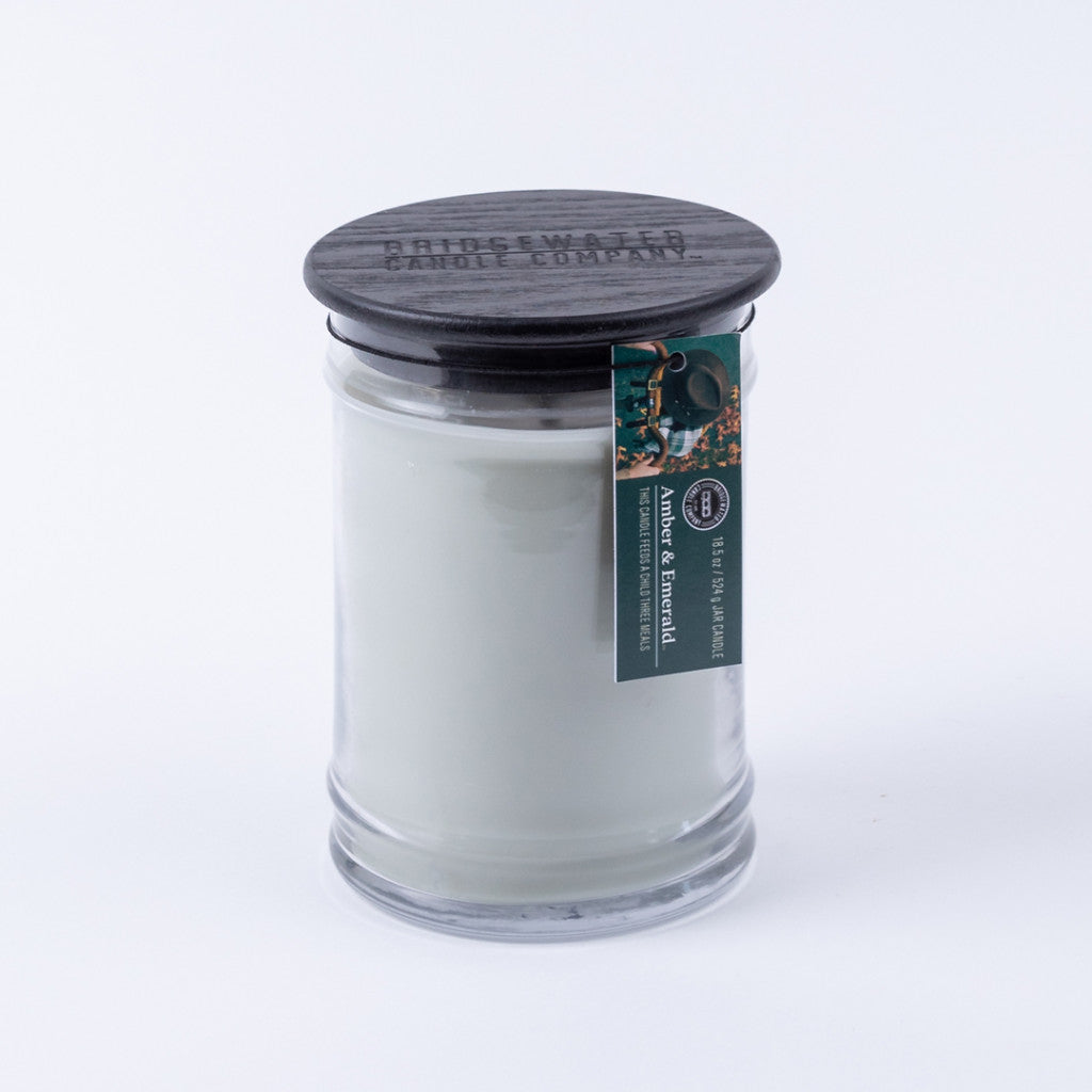 Amber & Emerald 18oz Candle