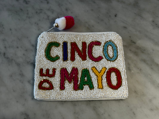 CincoDeMayo Beaded Pouch