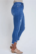 In My Element Curvy Frayed Jeans