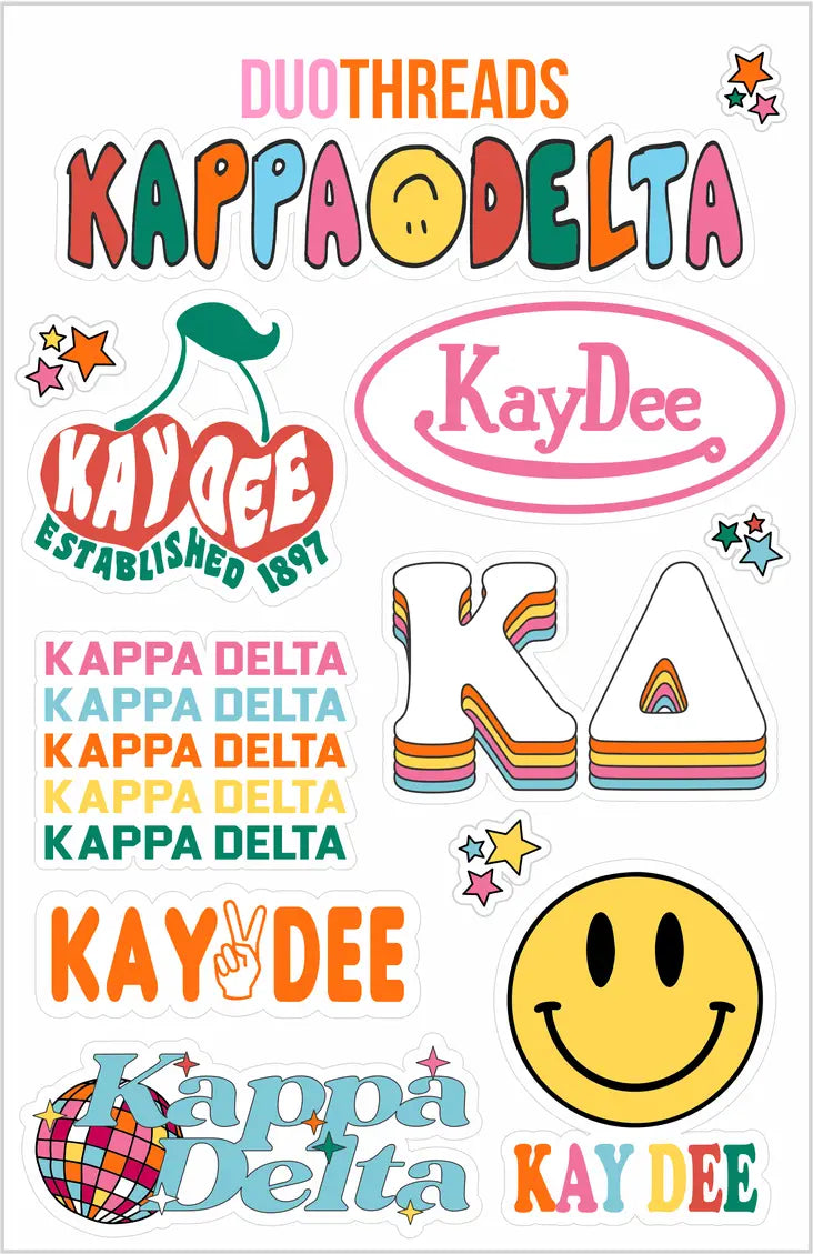 Sorority Sticker Sets