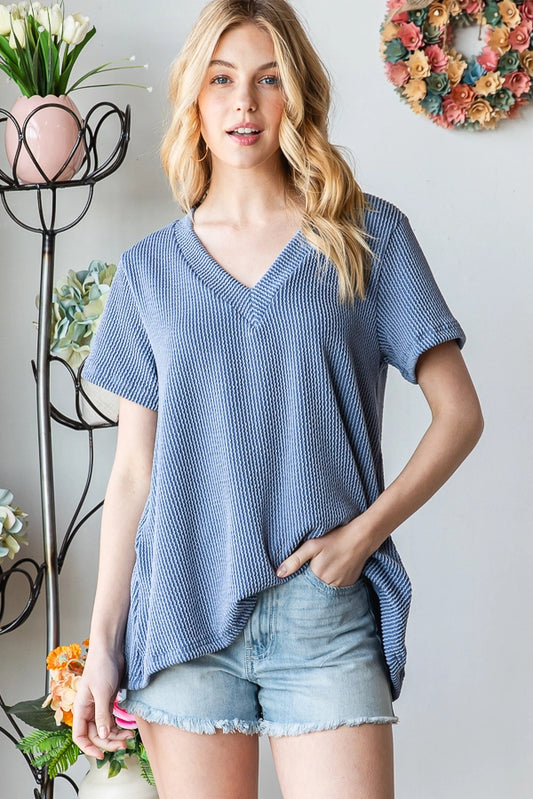 Maggie Ribbed Top