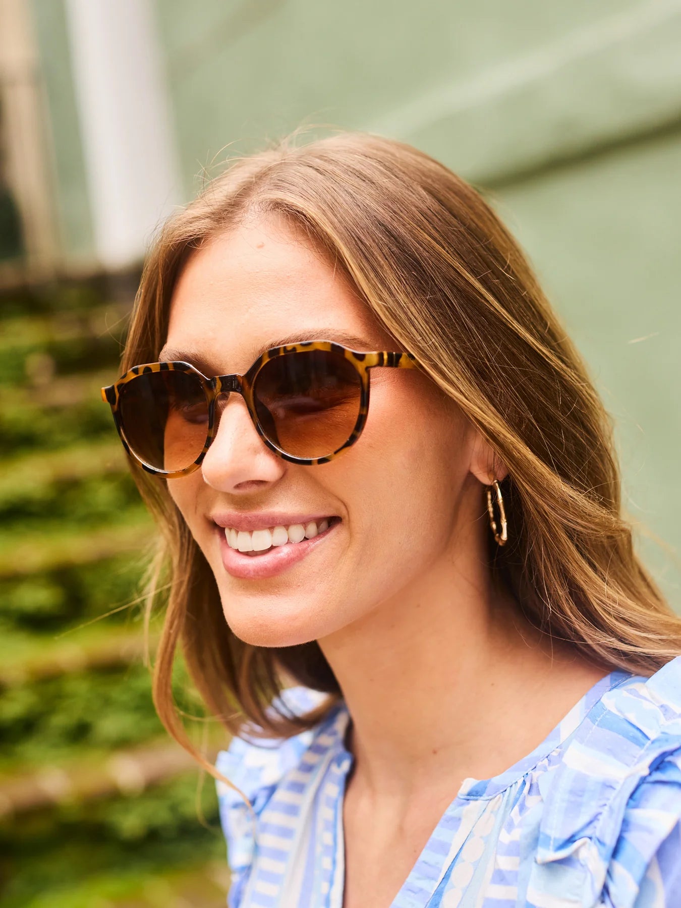 Meredith-Brown Tortoise Sunglasses