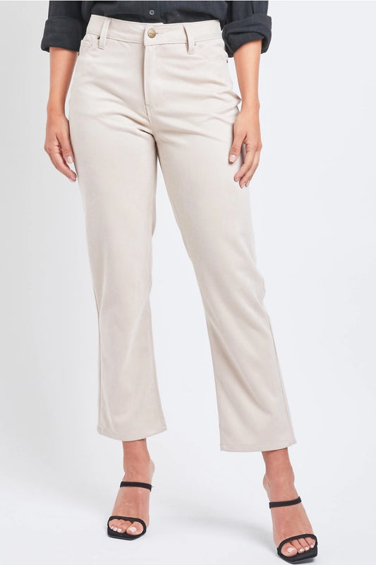 Missy Sueded Straight Pant