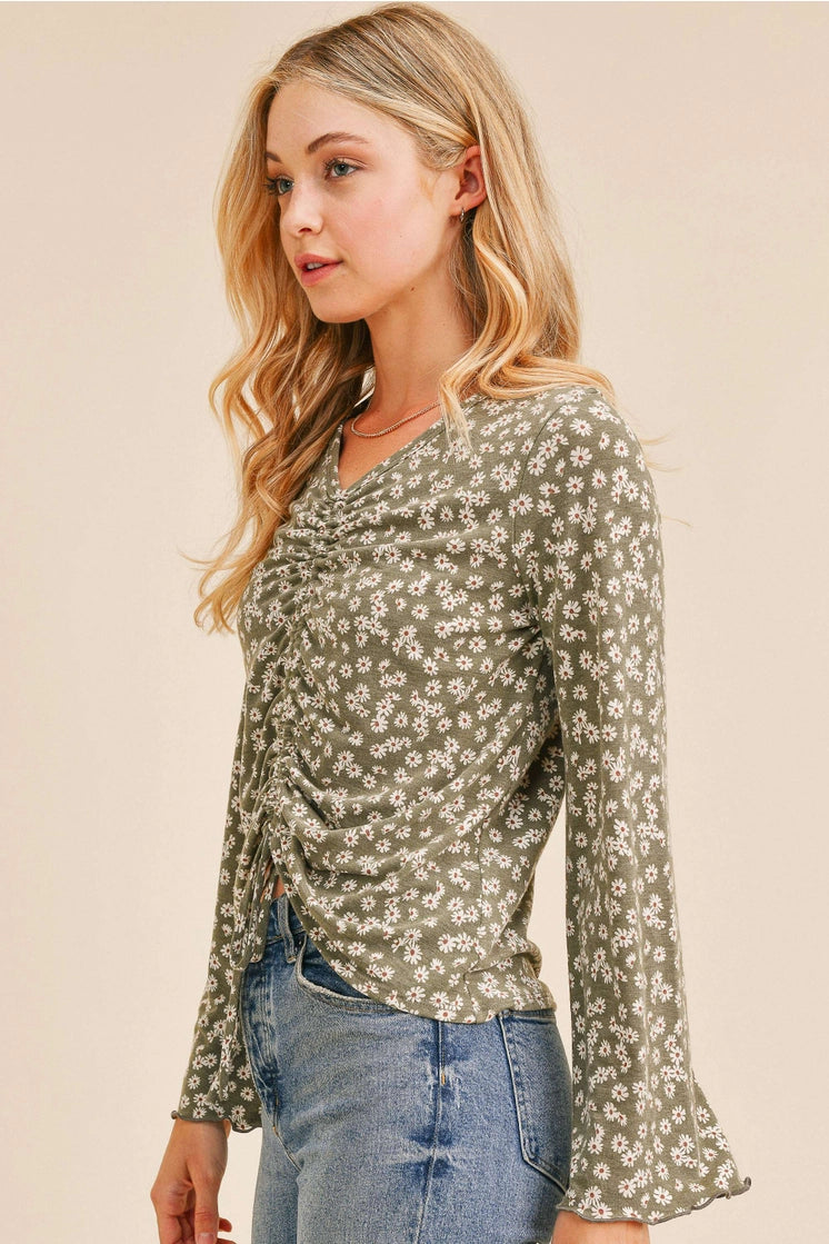 Never Leaving Floral Top