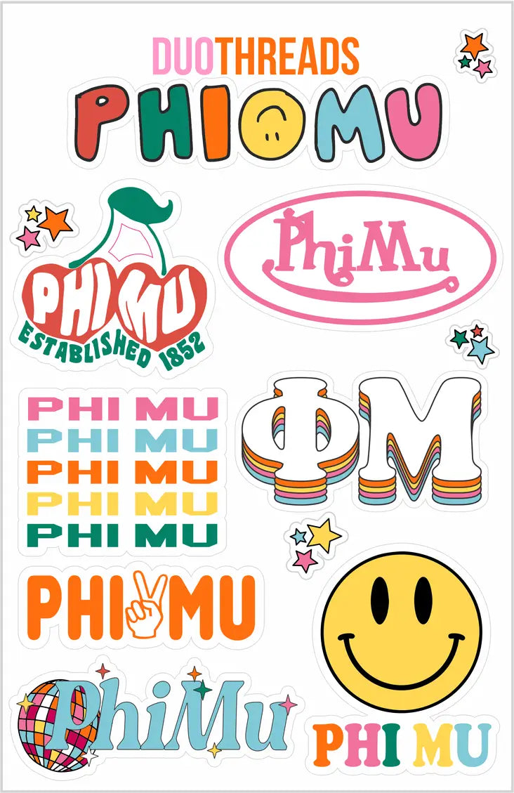 Sorority Sticker Sets