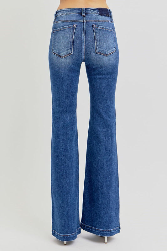 Calling You Low Rise-Flare Jeans