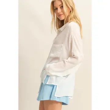 Something Good Blouse-White