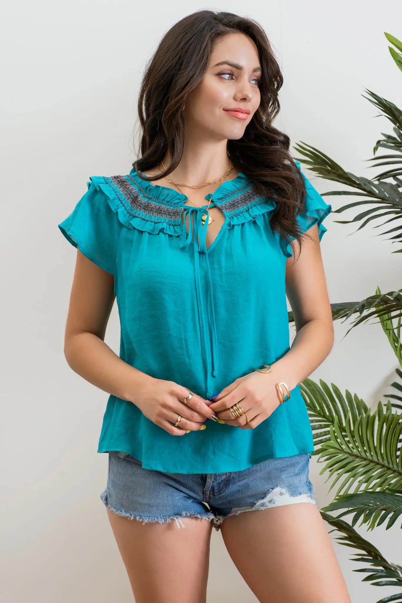 Tess Detailed Blouse
