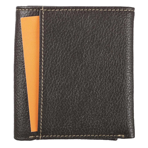 Three Crosses Leather Wallet