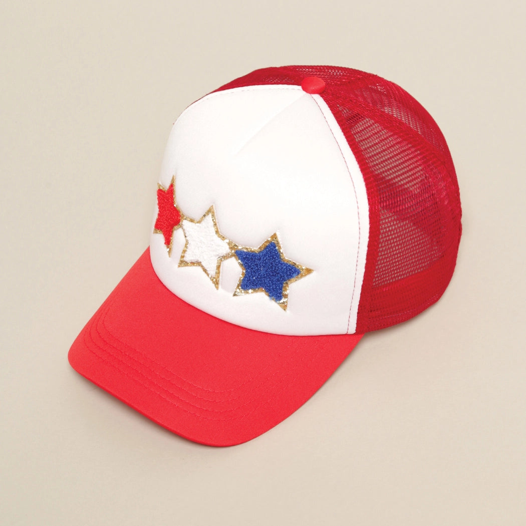 USA Star Trucker Hat