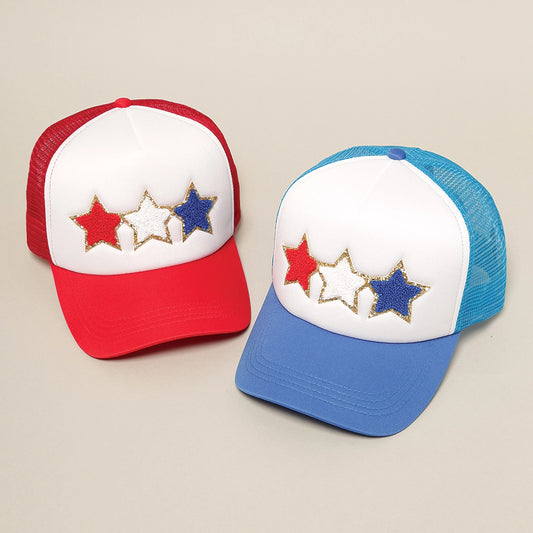 USA Star Trucker Hat