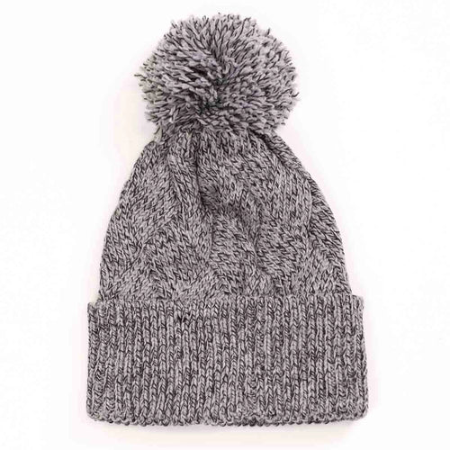 Wembley Pom-Pom Beanie Light Gray
