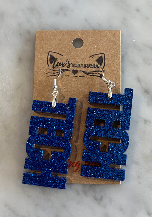 Tech Dangle Earrings