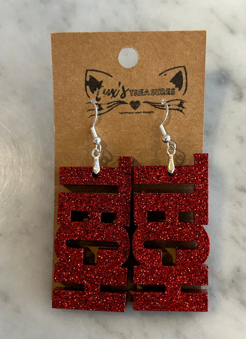 Tech Dangle Earrings