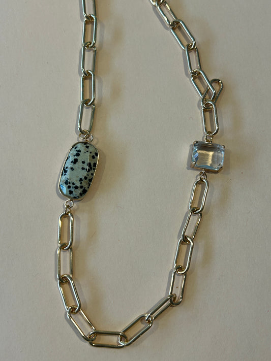 Dalmatian Gold Necklace