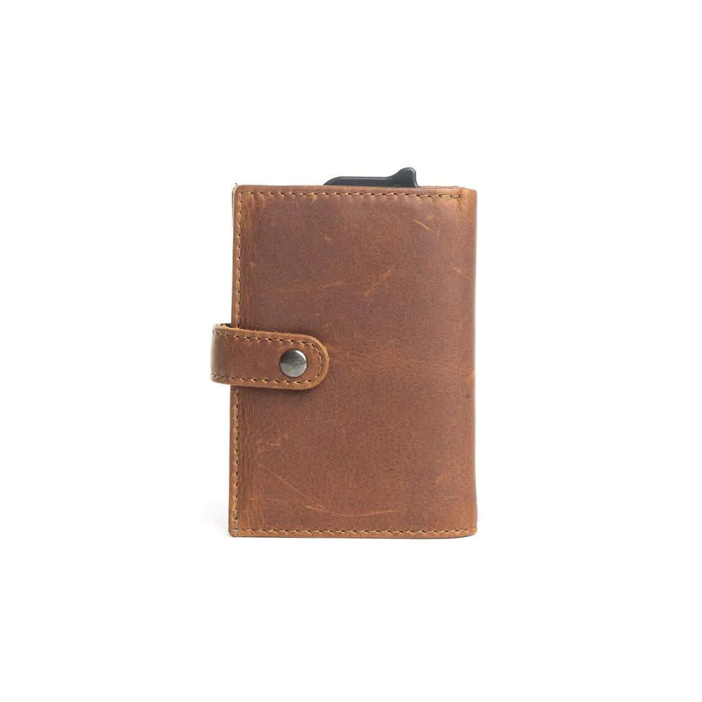 Prairie Sophisticate Compact Wallet in Camel