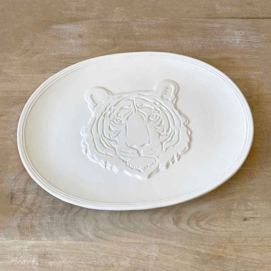 Go Get ‘Em Tiger Embossed Plate