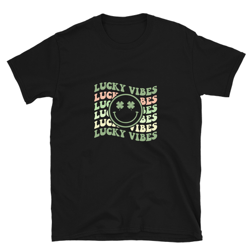 Smiley Lucky Vibes Tee- “Final Sale”