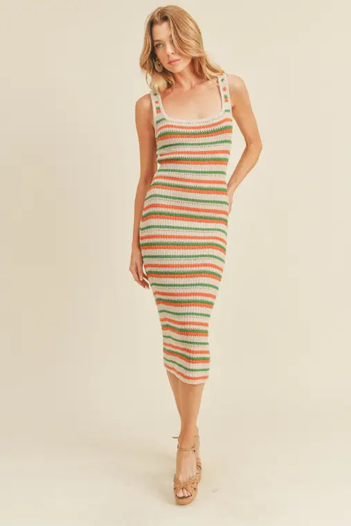 Sunset Knit Dress