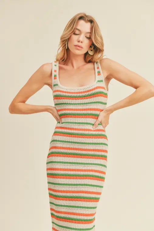 Sunset Knit Dress