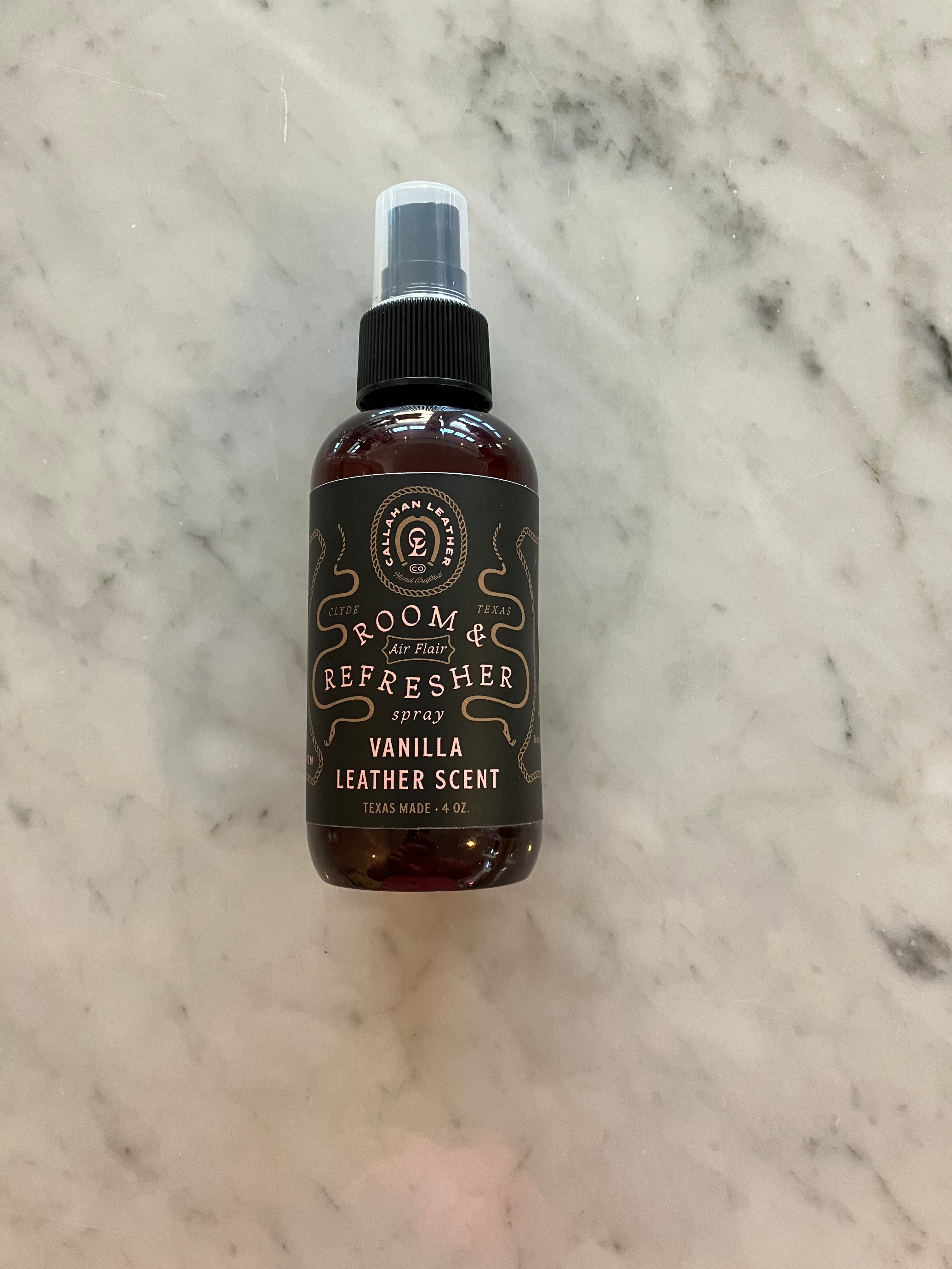 Vanilla Leather Room Spray