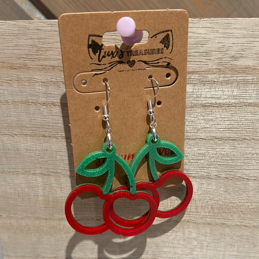 Cherry Dangle Earrings