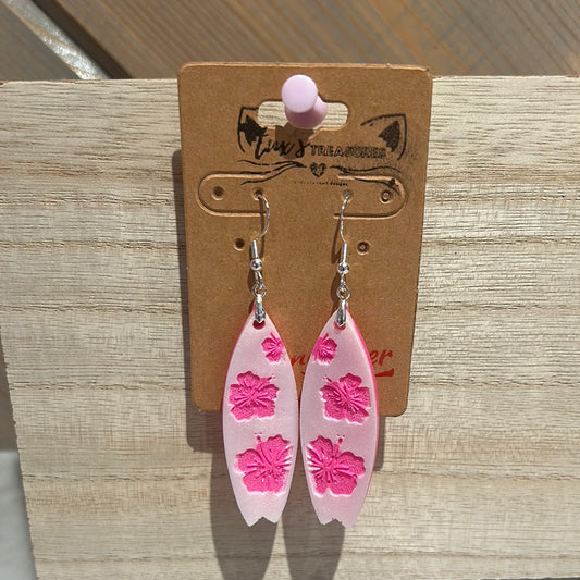 Surfboard Dangle Earrings