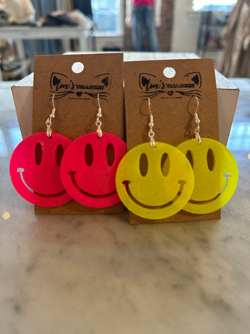 Smiley Face Earrings