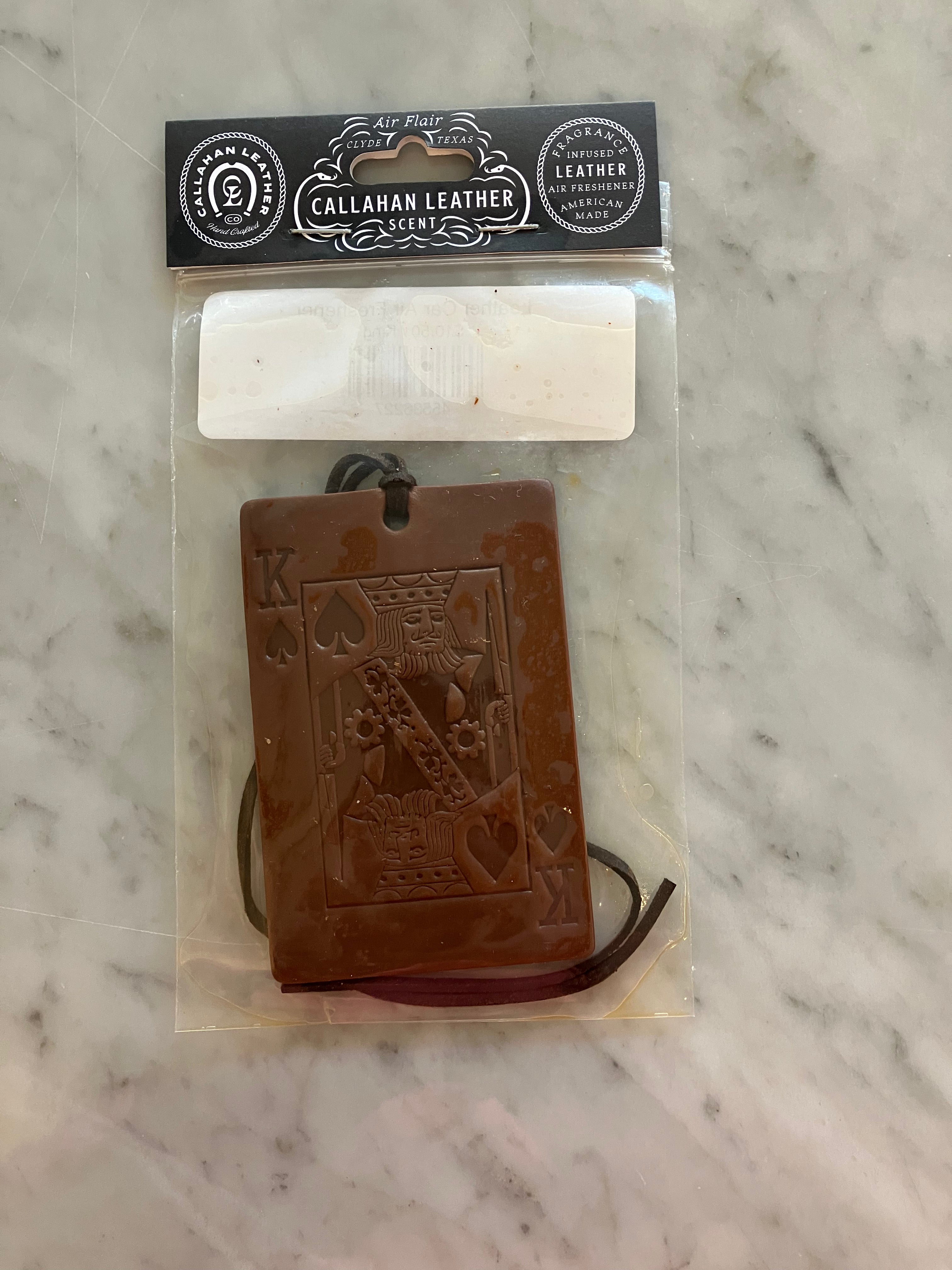 Leather Car Air Freshener