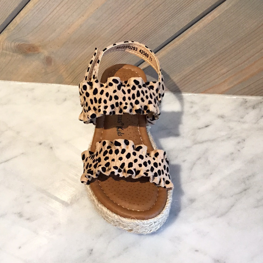 Kylie Cheetah Sandal Kids