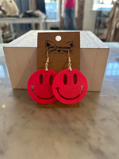 Smiley Face Earrings