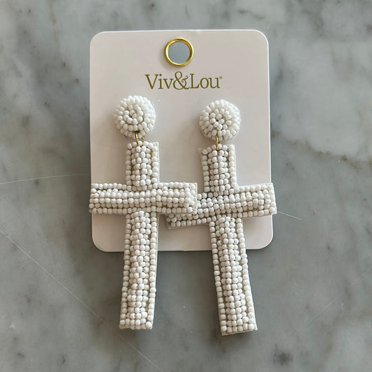 Redeemed Cross Earrings