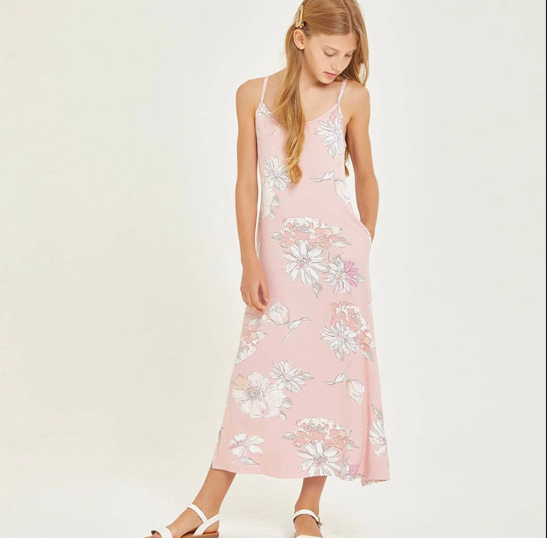 Picking Flower Maxi Dress