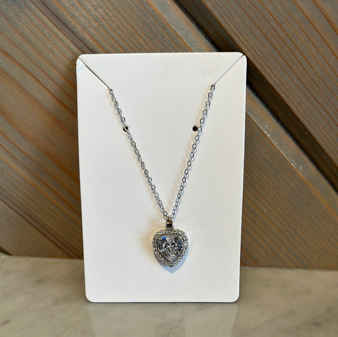 Heart Diamond Necklace